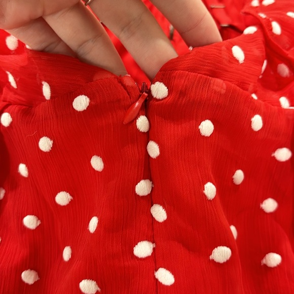 Polka Dot Romper - Picture 3 of 10